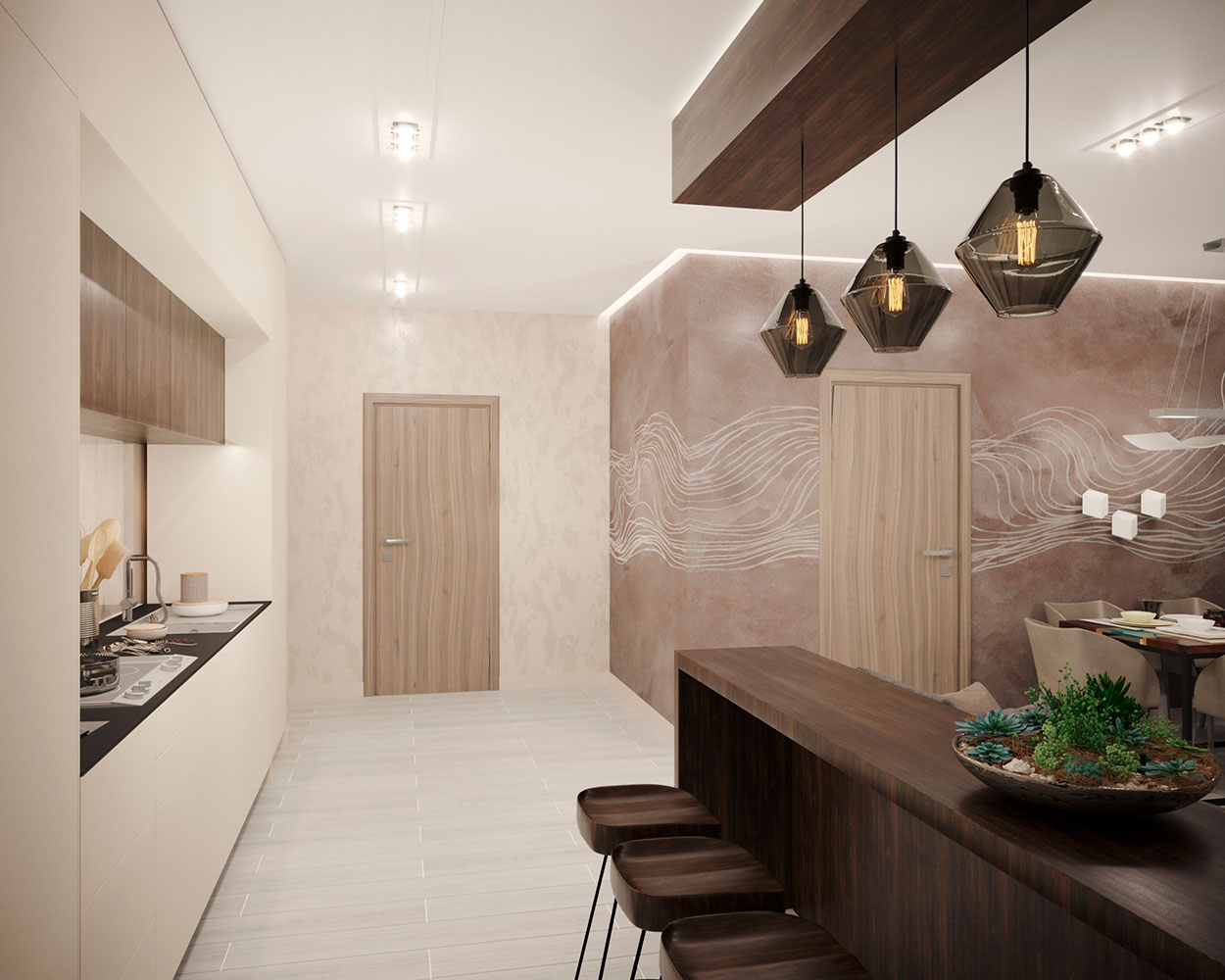 Дизайн интерьера кухни в квартире